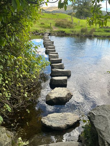 Dare you cross the river, or will you get wet feet?