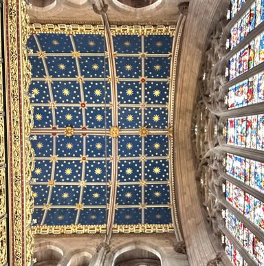 Look up when in Carlisle Cathedral